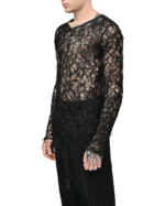 Fiber Web Bonded Long-sleeve Top