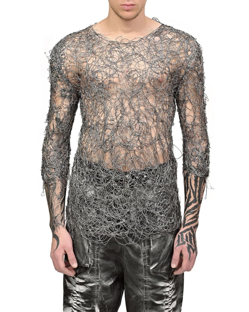 Fiber Web Contrast T-shirt