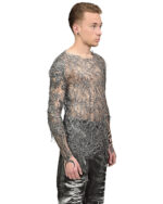 Fiber Web Contrast T-shirt