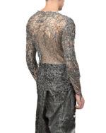 Fiber Web Contrast T-shirt