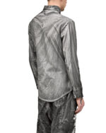 Granite Grey Dyed Collar Shirt