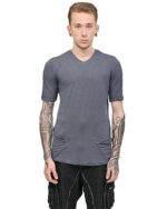 Lavender Construct Pockets T-shirt