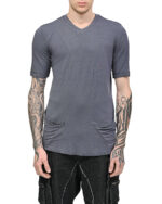 Lavender Construct Pockets T-shirt