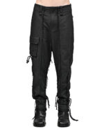 Linen Construct Raw Edge Trousers