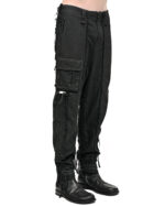 Linen Construct Raw Edge Trousers