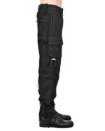 Linen Construct Raw Edge Trousers