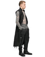 Linen Construct Raw Edge Trousers