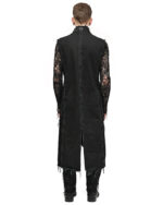 Long Denim Hexa Vest