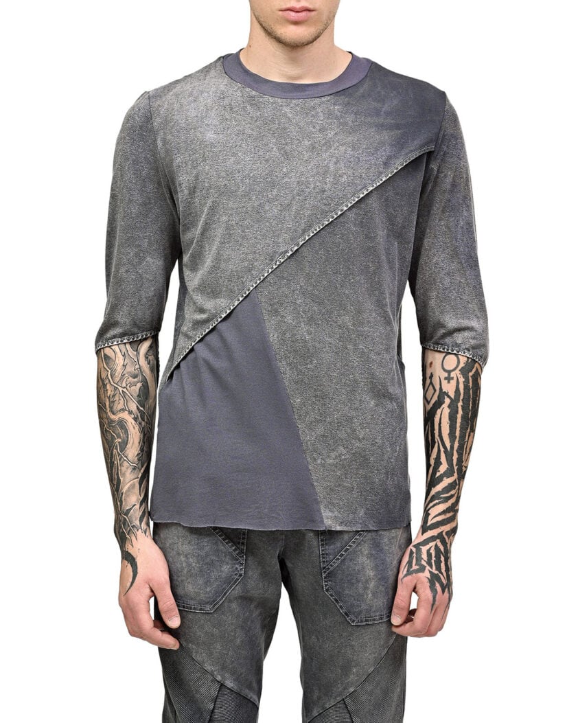 Stone Texture Layers Violet T-shirt