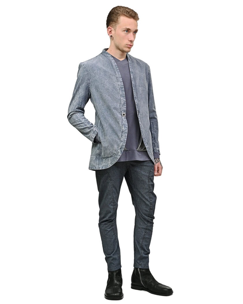 Stone Texture Layers Violet Top