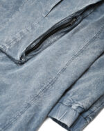 Slate Multi-pocket High Texture Parka