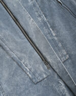 Slate Multi-pocket High Texture Parka