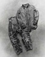 Granite Grey Dyed Collar Shirt