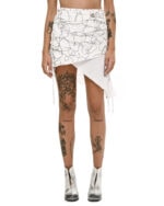 Diffused Asymmetry Adjustable Skirt