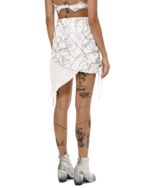 Diffused Asymmetry Adjustable Skirt