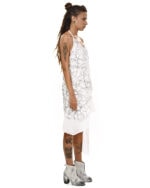 Diffused Asymmetry Soft Layers Dress