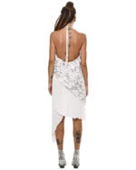 Diffused Asymmetry Soft Layers Dress