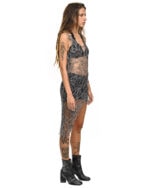 Fiber Web Asymmetry Contrast Sundress
