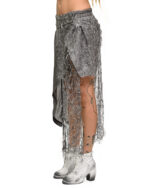 Chroma Fiber Bond Draped Skirt