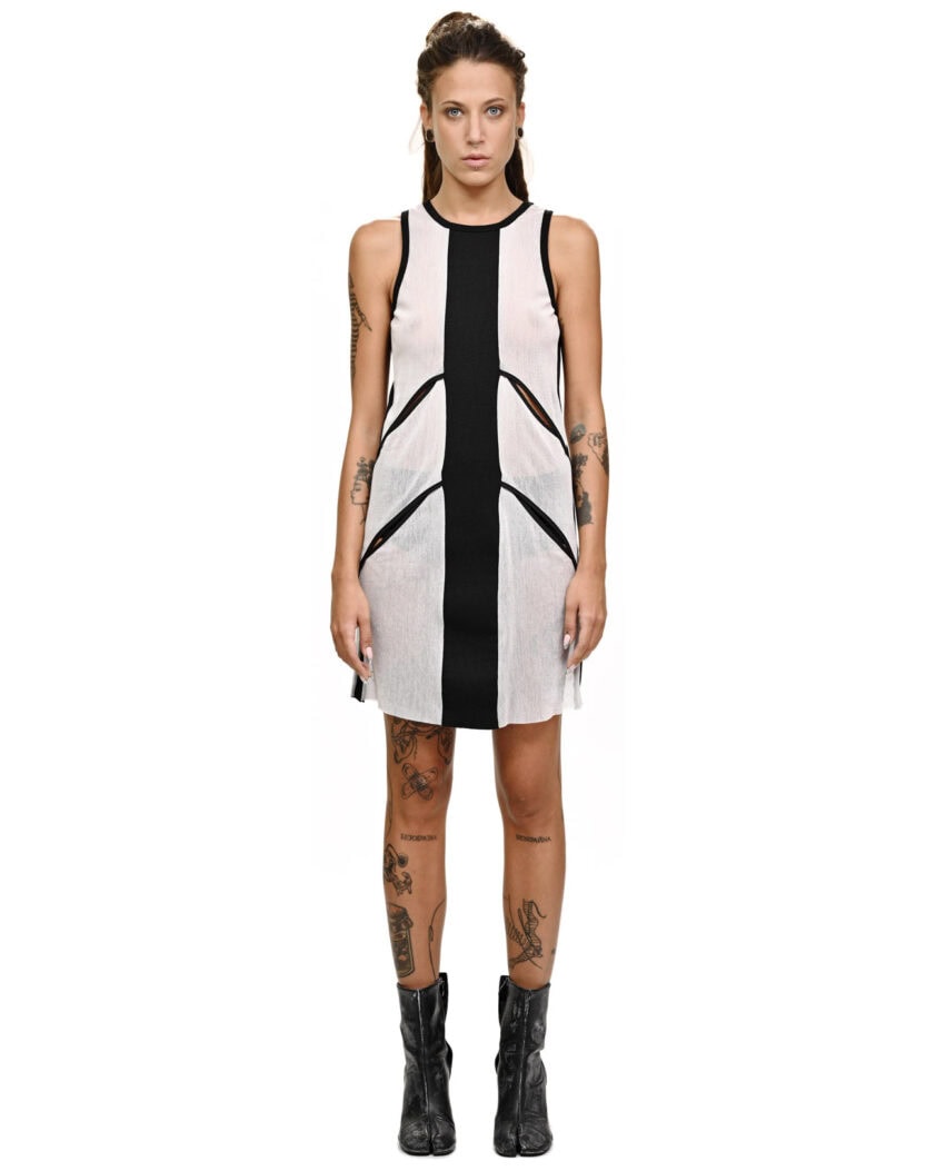 Division Contrast Sheer Top