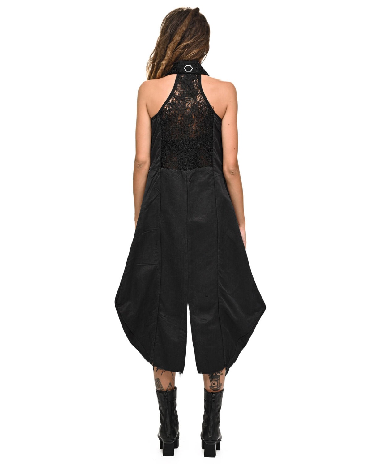 Silk Fiber Bond Construct Dress