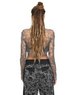 Web Fiber Bond Contrast Grey Top