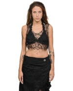 Web Fiber Bond Sleeveless Top