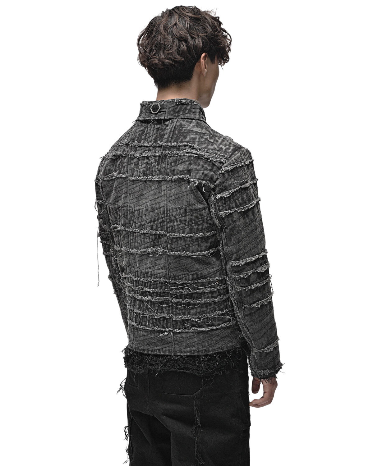 Ashes Linear Cut Washed Jacket