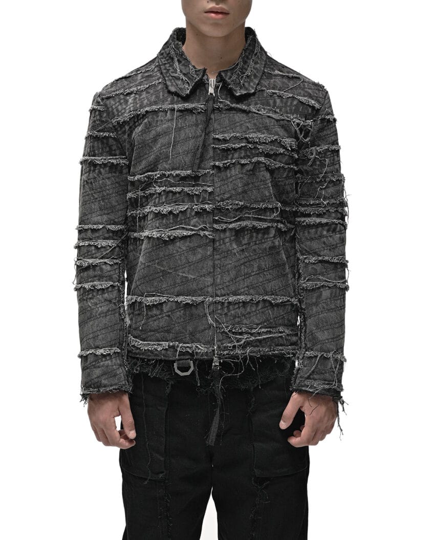 Ashes Linear Cut Washed Jacket