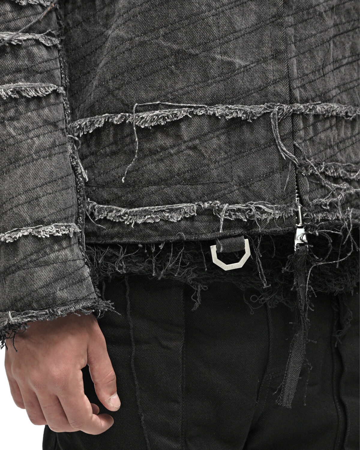 Ashes Linear Cut Washed Jacket