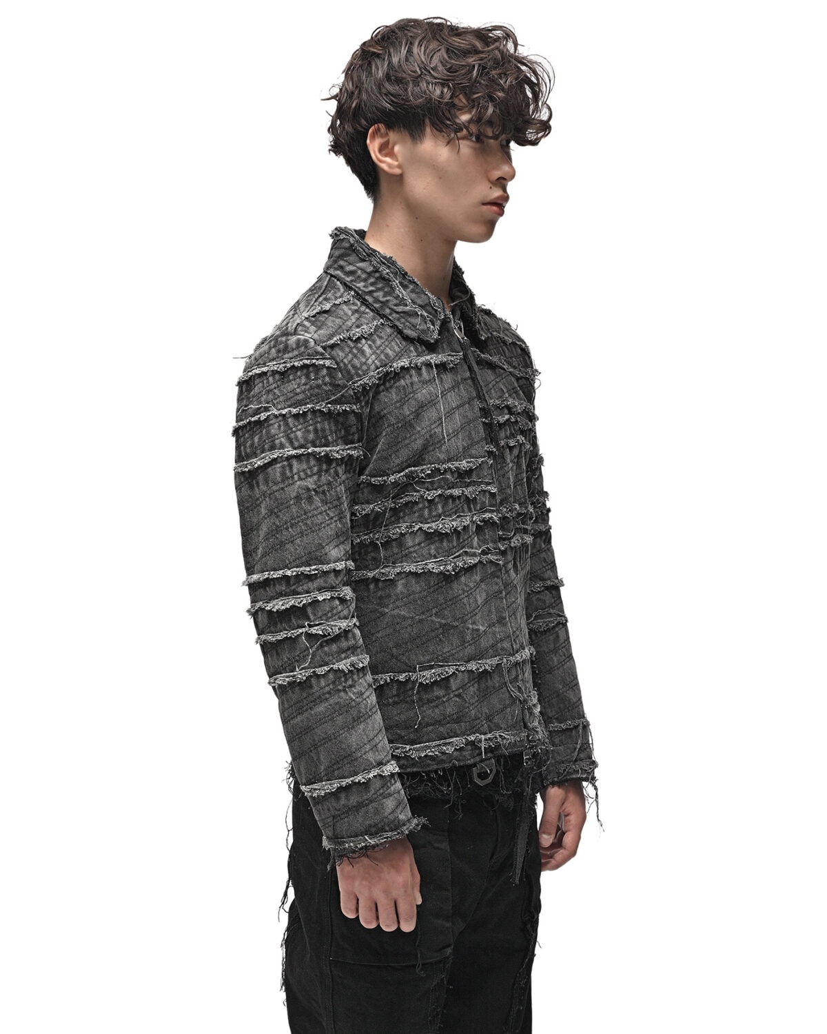 Ashes Linear Cut Washed Jacket