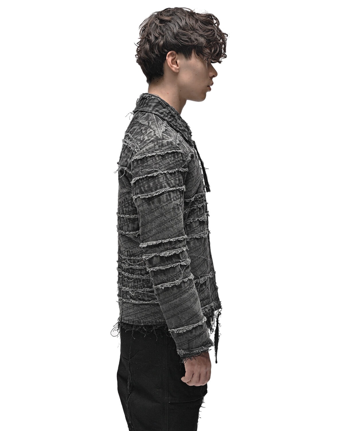 Ashes Linear Cut Washed Jacket