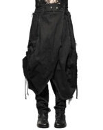 Cargo Volume Transform Denim Skirt