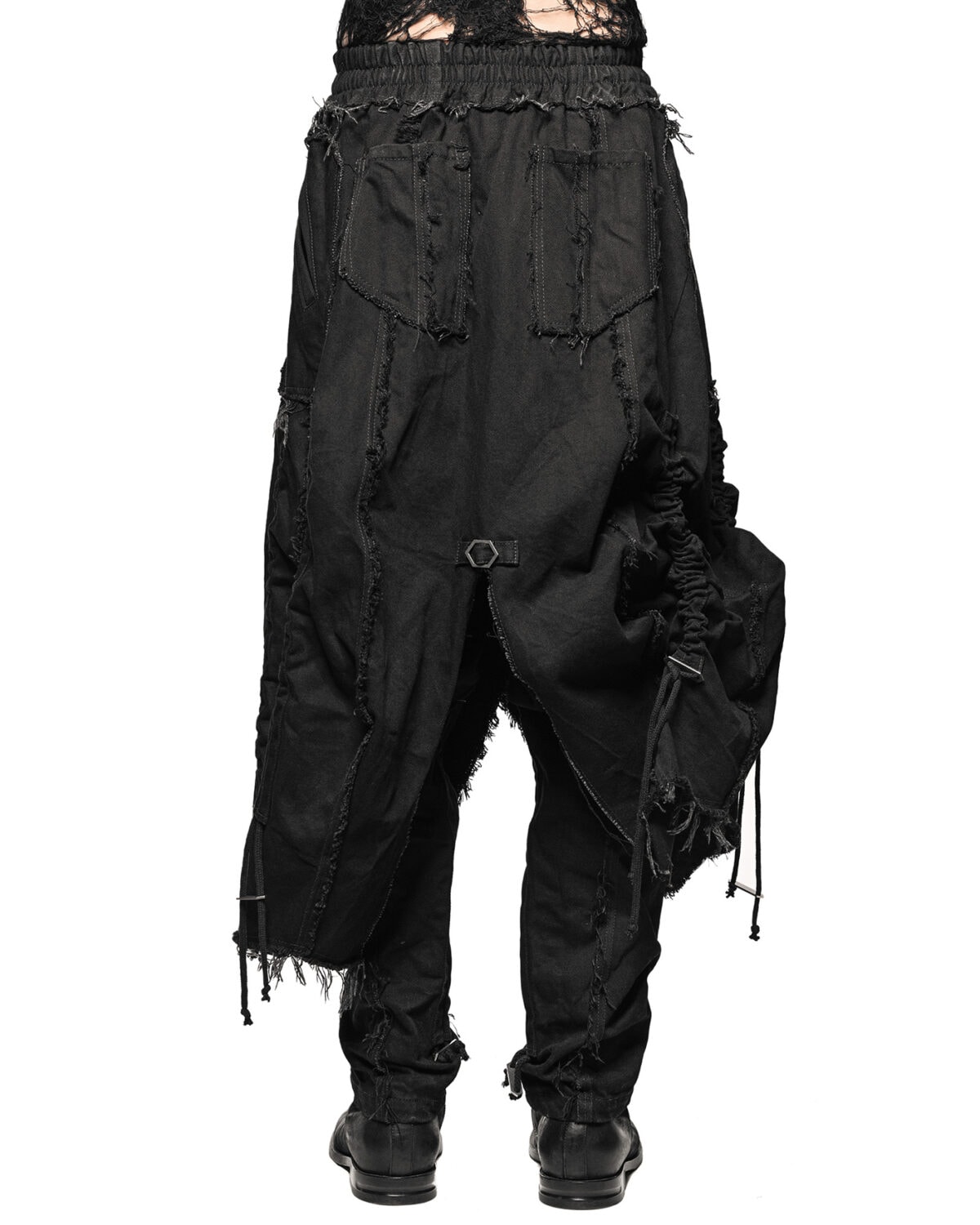 Cargo Volume Transform Denim Skirt