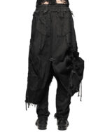 Cargo Volume Transform Denim Skirt