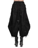 Cargo Volume Transform Denim Skirt