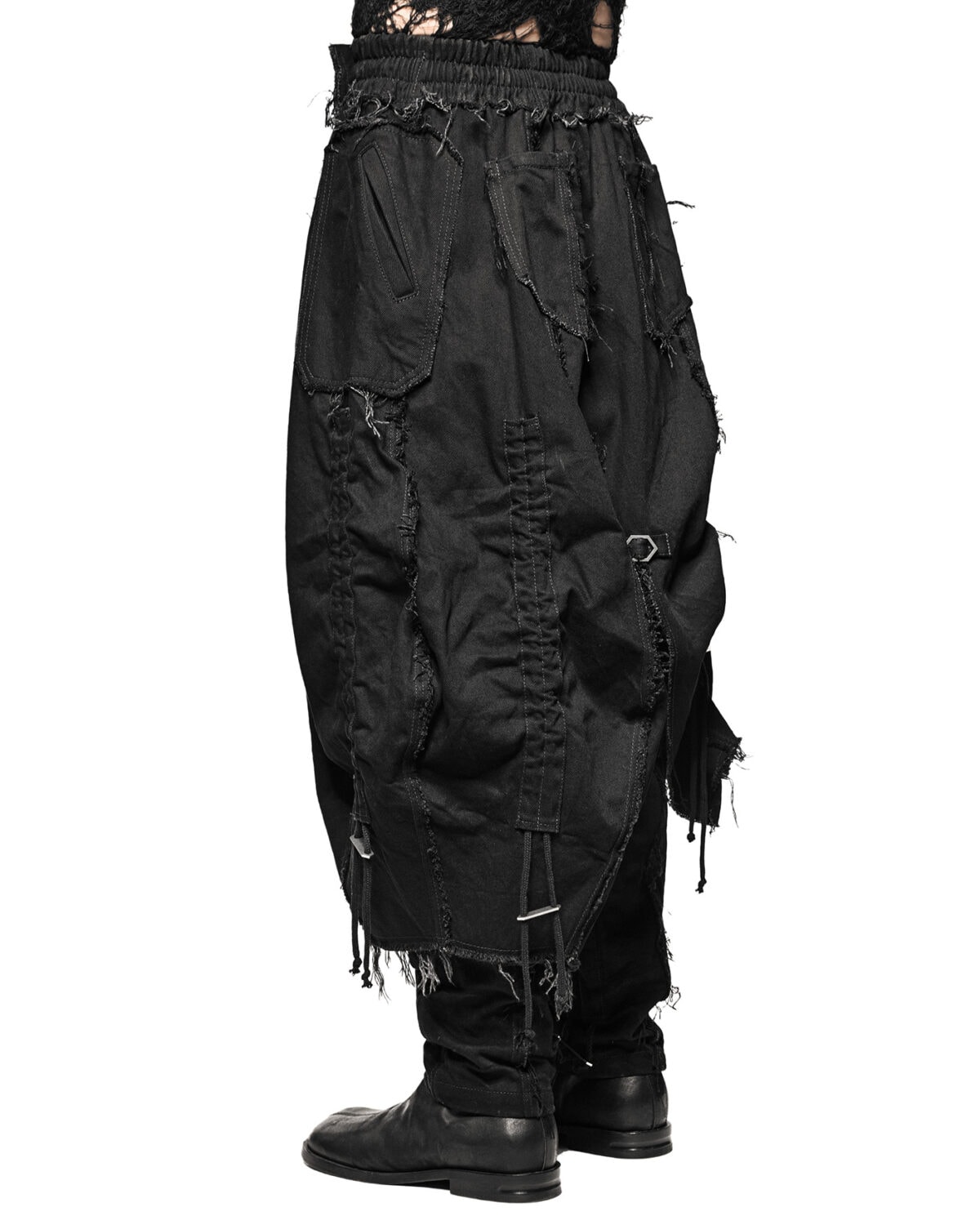 Cargo Volume Transform Denim Skirt