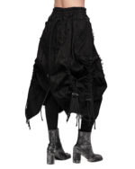 Cargo Volume Transform Denim Skirt