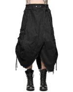 Cargo Volume Transform Denim Skirt