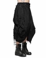 Cargo Volume Transform Denim Skirt