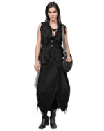 Cargo Volume Transform Denim Skirt