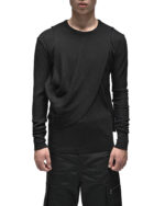 Draped Layers Oracle Sweater