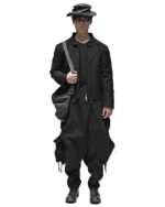 Cargo Volume Transform Denim Skirt