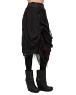 Fiber Bond Drape Layers Sheer Skirt