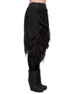 Fiber Bond Drape Layers Sheer Skirt