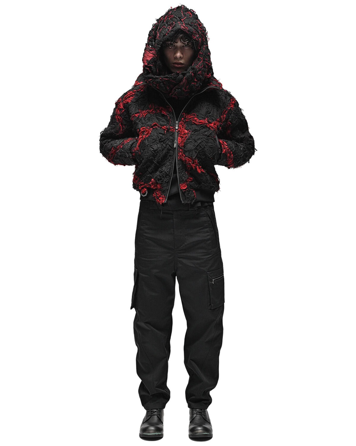 Ripstop Solid Cargo Pants