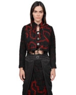 Fiber Bond Magma Crop Jacket