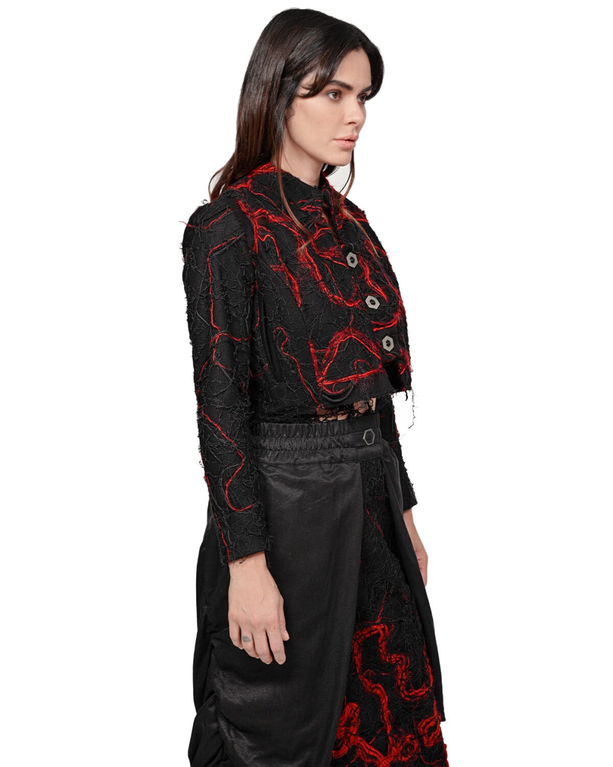 Fiber Bond Magma Crop Jacket