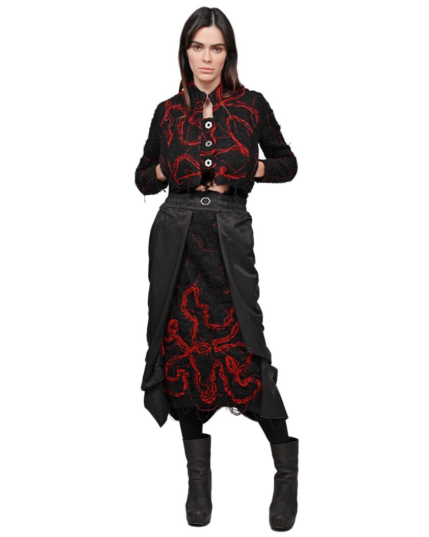 Fiber Bond Magma Layered Skirt