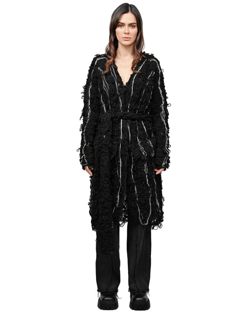 Fiber Bond Oracle Long Cardigan